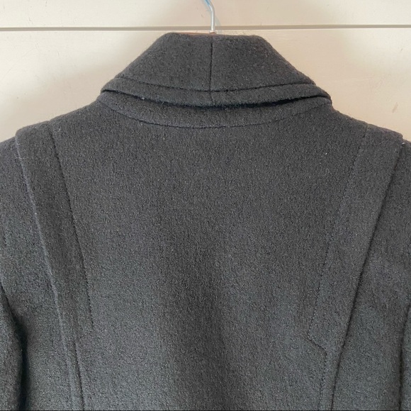 LOFT | Wool Blend Cropped Black Blazer - Picture 7 of 13